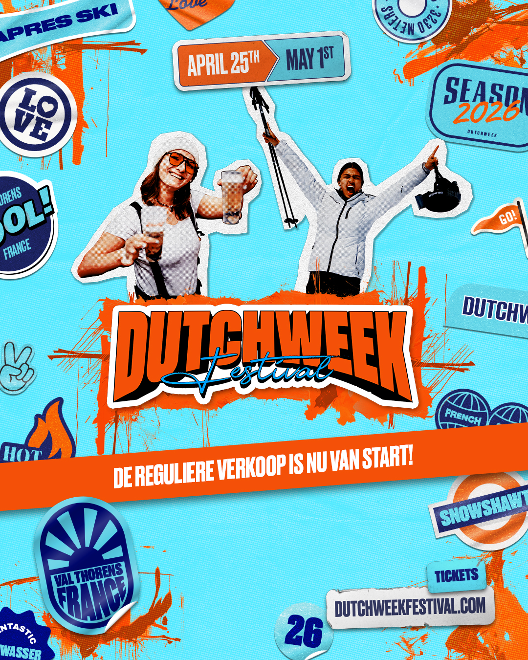 Je bekijkt nu De kaartverkoop van Dutchweek Festival 2026 is van start!