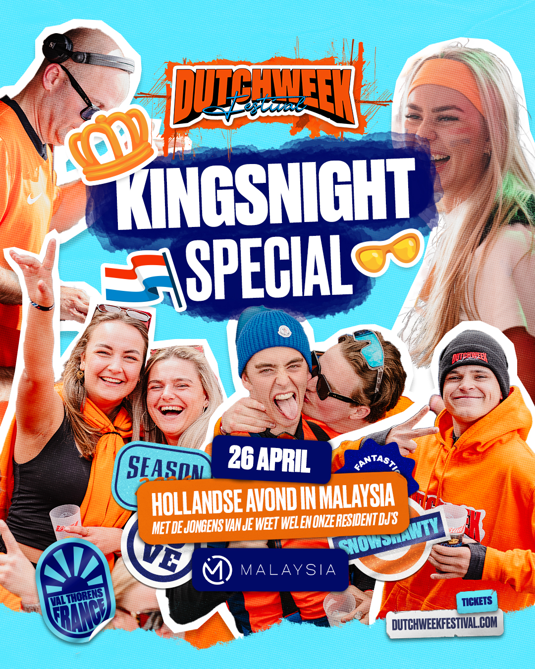 Je bekijkt nu Kings Night Dutchweek Festival 2026